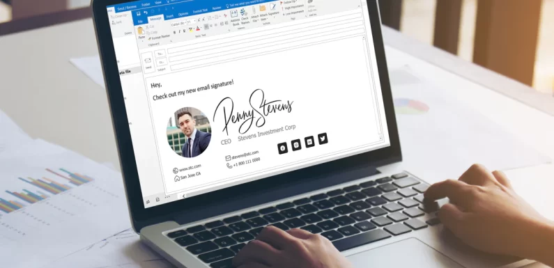 Streamline Your Communication with a Professional Email Signature Template
